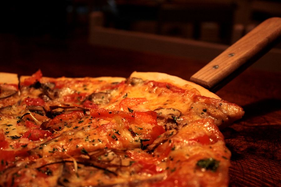 Delicious Looking Pizza Slice